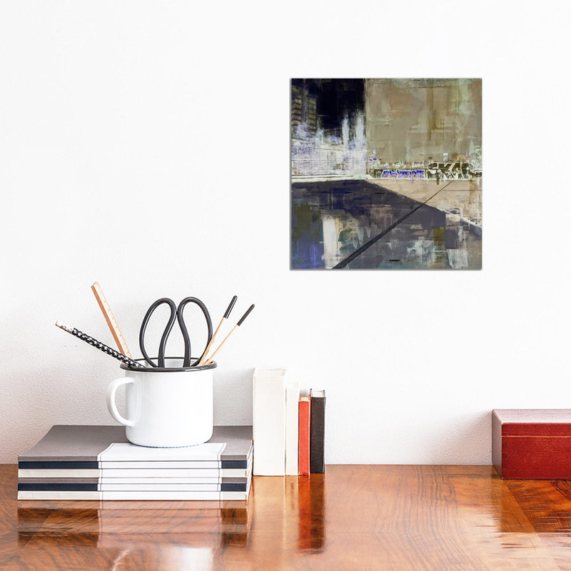 Berlin-22-01 1 Piece Wall Art on Canvas, 30.48cm H x 30.48cm W