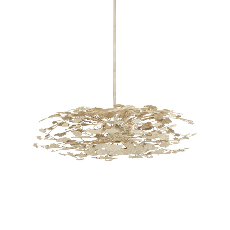 Maidenhair 5 - Light LED Semi Flush Mount