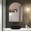 Arantser 24'' W 35.8'' H Medicine Cabinet Mirror-1308286155