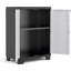 Keter Linear Plastic Cabinet Low 240865