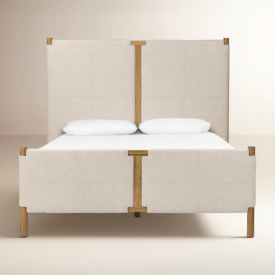 Sunita Genuine Leather Bed
