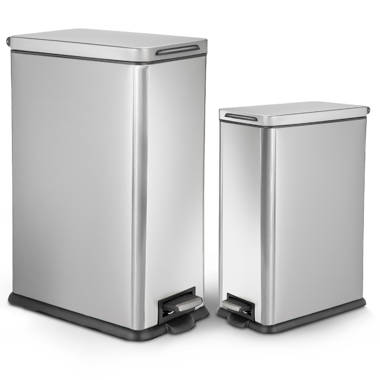 Slim Kitchen Trash Cans