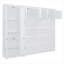 Grand lit escamotable mural avec armoires-107287794