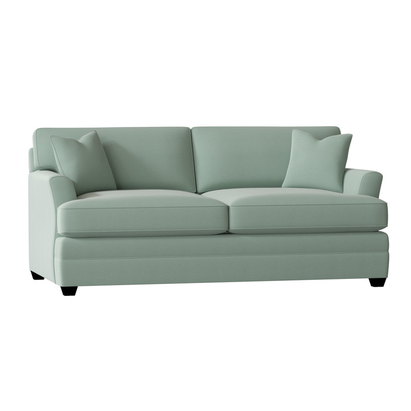 Harriss Upholstered 76'' Sofa, Bayou Spray Canvas