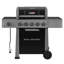 Royal Gourmet 5-Burner Gas Grill with Side Burner, Grey & Black-139182723