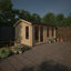 The Gamma Tongue & Groove Log Cabin 16x12w