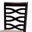 Chaise d'appoint en bois massif et sable brun Rindo, H 37,4 po x l 17,7 po x P 20,9 po