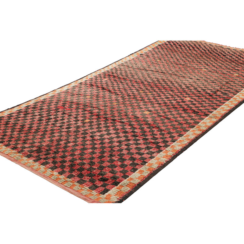 One-of-a-Kind 6'x12'2 Hand Knotted Area Rug