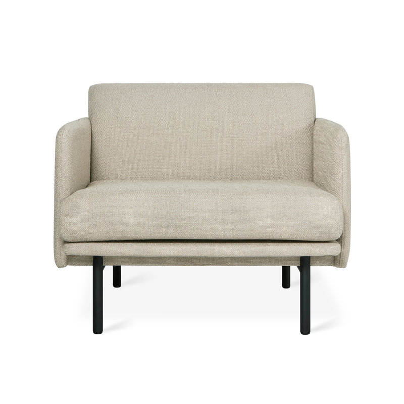 Foundry Chair, Andorra Almond Performance Basketweave