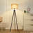Jio 63'' Tripod Floor Lamp with Remote Control and LED Bulb Included