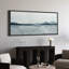 Abstrait bleu marine, montagne, lac, paysage, horizontal, panoramique, nature, salon, décoration-111696451-102833271