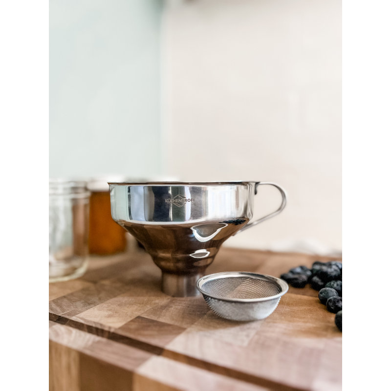 Küchenprofi 2- Piece Stainless Steel Funnel Set