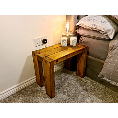 Ameliore Solid Wood End Table