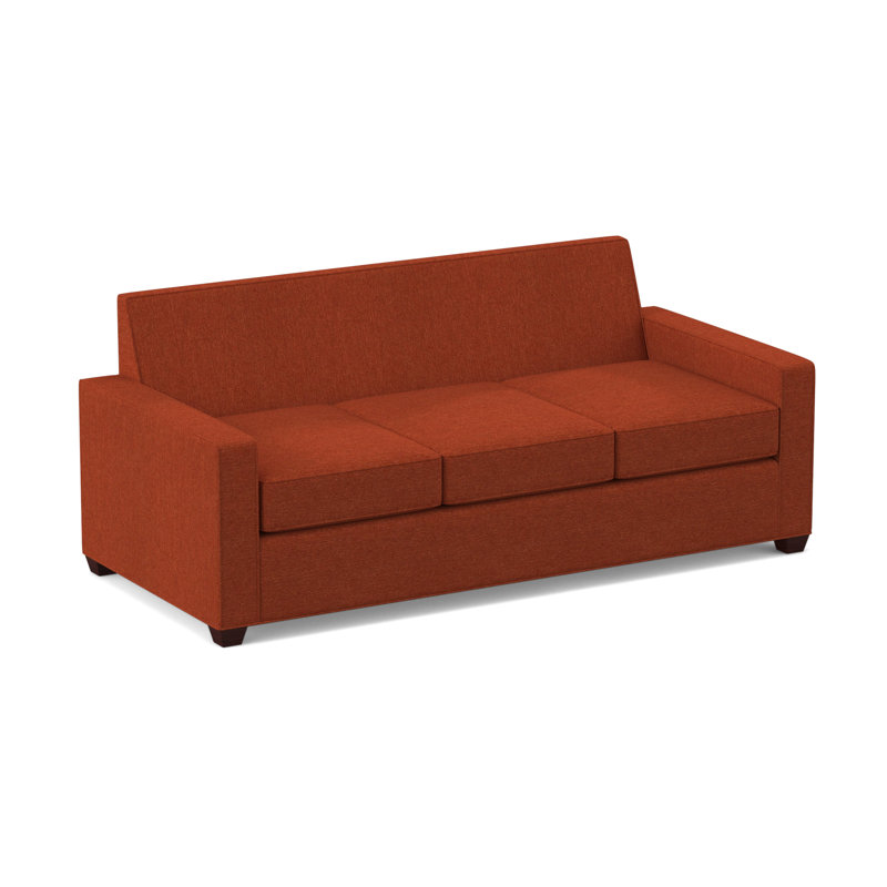 Avery Queen Sleeper Sofa, Empire Mahogany, Antic Cinder, Hybrid