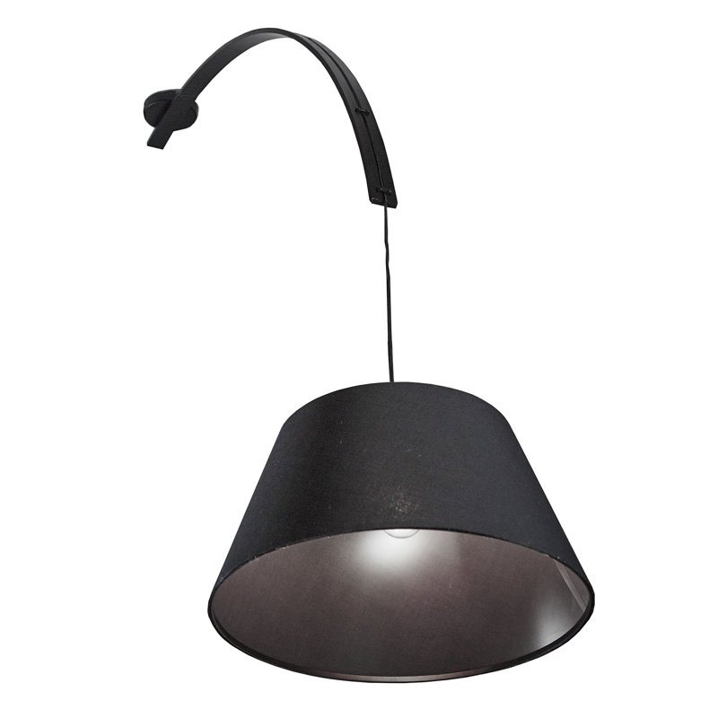 Monteleone 1 - Light Black Cone Pendant