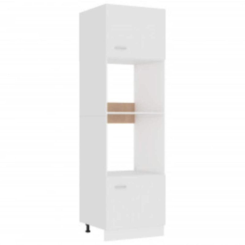 Microwave Cabinet Lyon, White