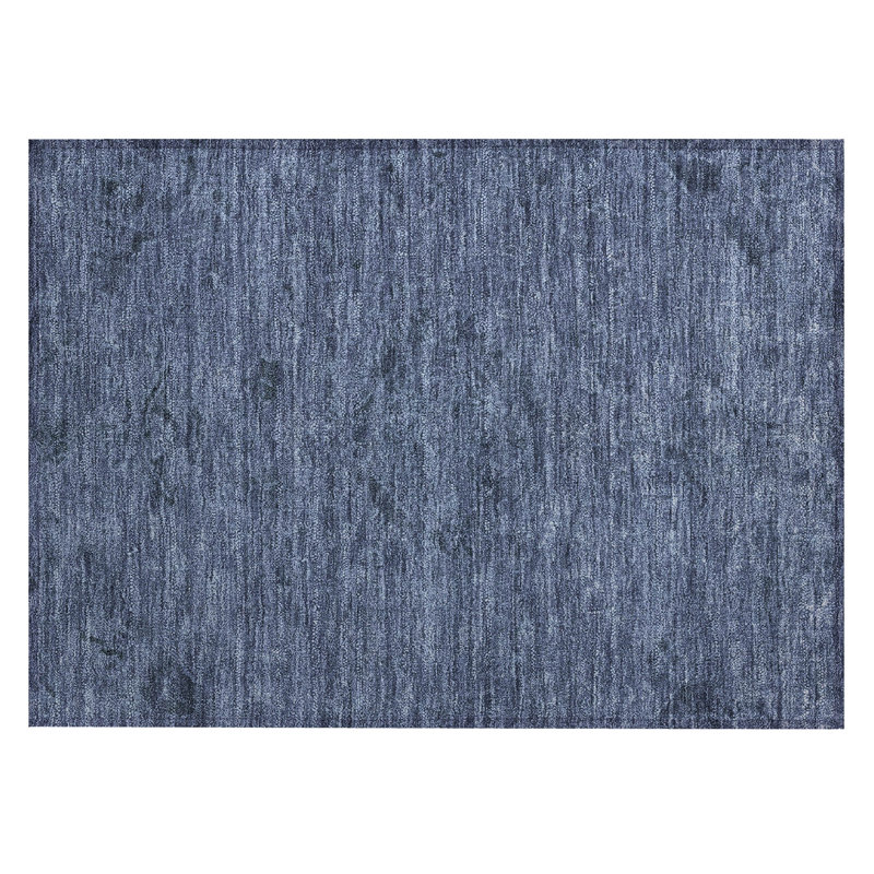 Lavable à la machine intérieur / extérieur Segin ACN1111 bleu marine, Rectangle 1 pi 8 po x 2 pi 6 po
