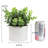 8.25 " Faux Eucalyptus in Ceramic Pot