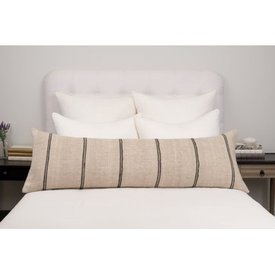 OREILLER RHODES, IVOIRE, LONG BOLSTER