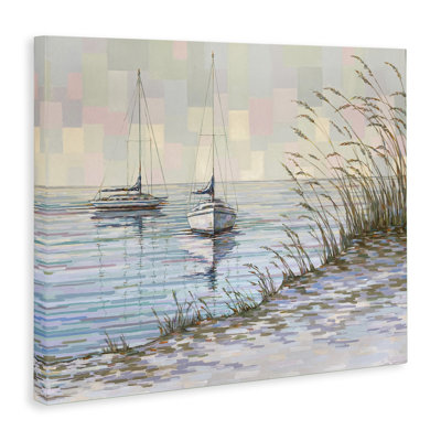 Vue de la toile des dunes, art mural par Linda Sperruche