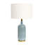 Executive Stainless Steel Table Lamp With Shade