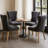 Wykoff Tufted Velvet Upholstered Parsons Chair-1261377487