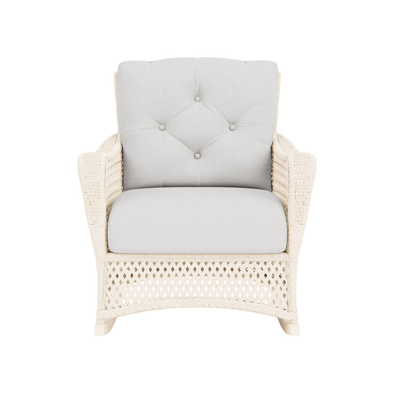 Grand Traverse Outdoor Rocker Chair, Caramel, Canvas Natural Sunbrella® Canvas