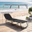 Fauteuil de bronzage extérieur, chaise longue pliante-130372637