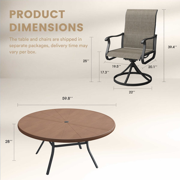 Dimensions du produit