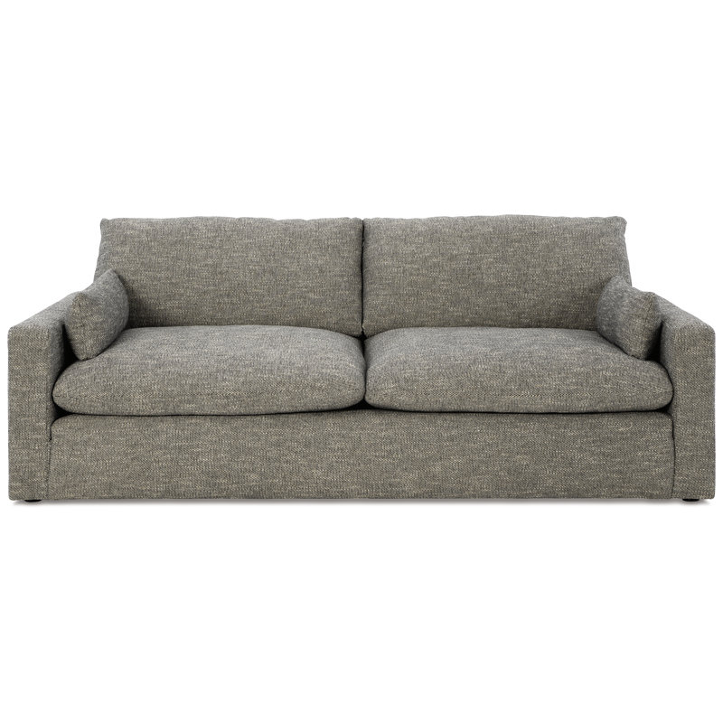 Canapé dramatique, causeuse, fauteuil surdimensionné et repose-pieds