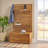 Wood Storage Bench With Rack - Add Style To Entry Color 37.98" W X 17.61" D 66.97" H Entryway Hue 17.61"D 37.98"W 66.97"H For Home Decor