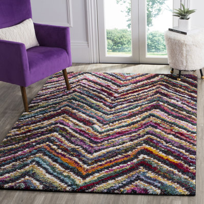 Gleno Red/Brown Area Rug