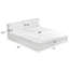 Matelas rafraîchissant tout-en-un innovant avec isolement de mouvement et dessous antidérapant (sans fibre de verre)