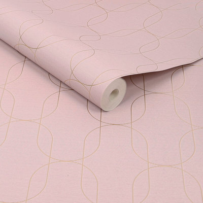A4 Sample-Superfresco Eternity Geometric Wallpaper