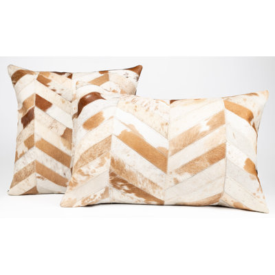 Coussin en cuir