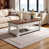 Espresso antique / blanc antique