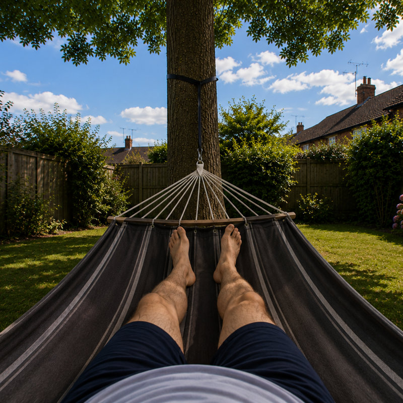 Brasilia Single Hammock, Mocca