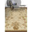 High-Quality Hand-Knotted Ivory Area Rug