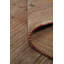 Tapis couleur terre de style Gabbeh 6 x 9 avec de charmants détails brodés