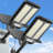 Solar Lights Outdoor 5000w, Solar Street Light Ip67 Waterproof Dusk To Dawn 30000 Lumens Led Security Flood Lights With Motion Sensor And Remote Control, 2 Pack