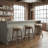 Pittsford Swivel Upholstered Counter Stool with Solid Wood Frame