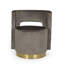 Fauteuil club pivotant de 26,25 po de largeur Cesily, fauteuil pivotant, fauteuil demi-tonneau-1271759068