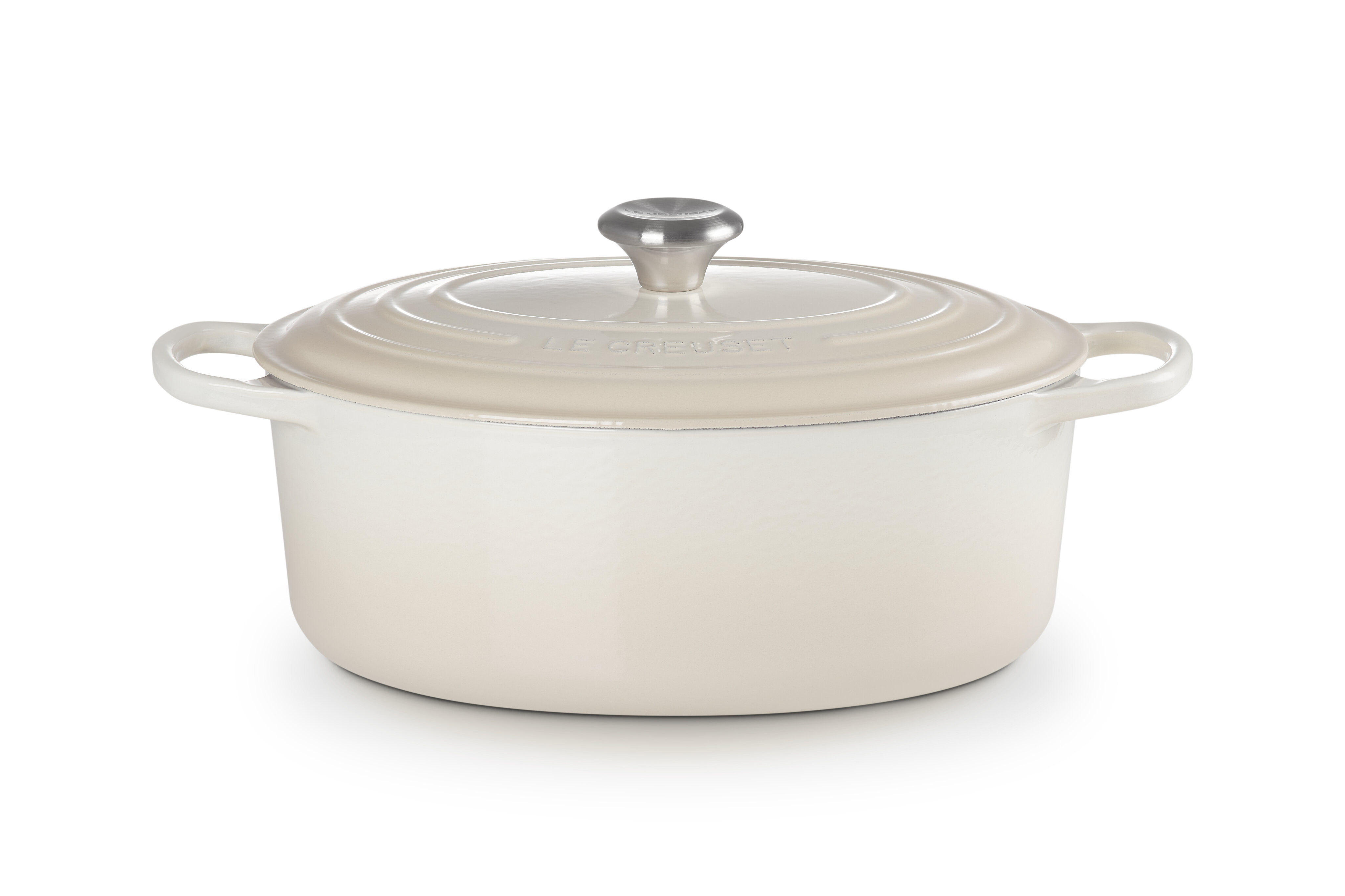 Le Creuset Signature Enameled Cast Iron Oval Dutch Oven with Lid & Reviews