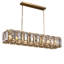 Lustre carré / rectangulaire à 18 lumières pour îlot de cuisine Nashrah-441228816-463025311