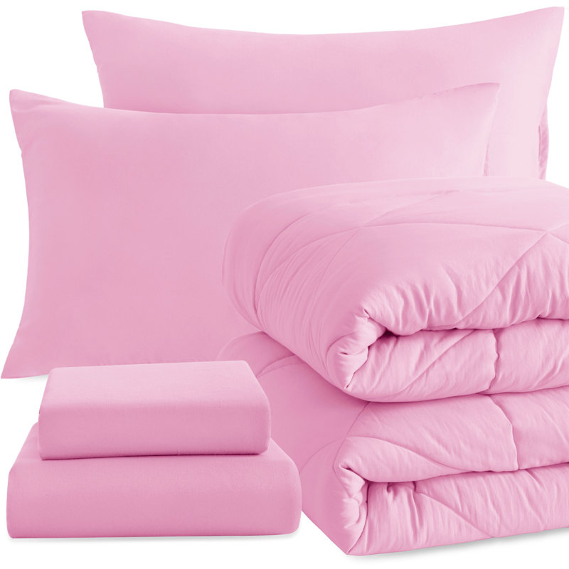 5PC All Season Microfiber Bedding Set