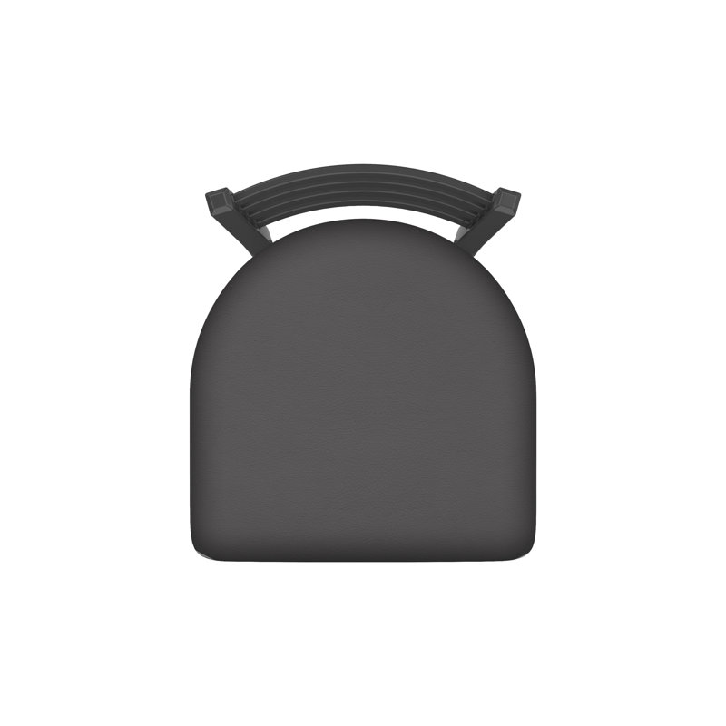 400 Jackie Chair, Pewter, Vinyl-Canter Storm
