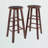 Cion 3-Piece Counter Height Solid Wood Dining Set With 2-Stools, 38.98'' H X 33.86'' W X 33.86'' D