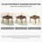 Solid Wood Retro Multi-Functional Automatic Dining & Mahjong Table for Chinese Rules