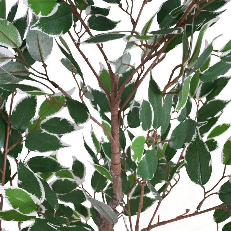 51" Artificial Ficus Tree with Plastic Pot