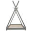 Lit plateforme simple avec structure triangulaire-428718999